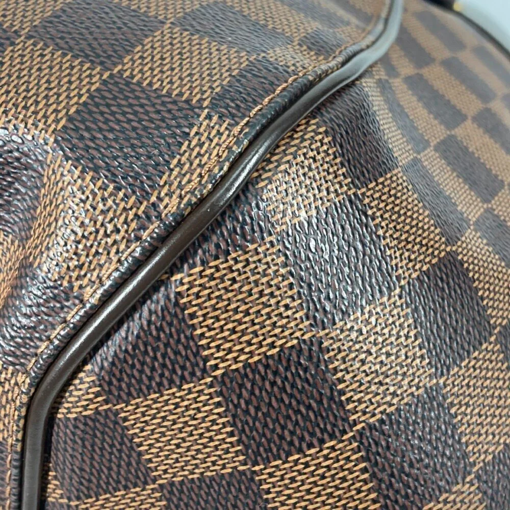 LOUIS VUITTON Brown Damier Canvas Shoulder Bag